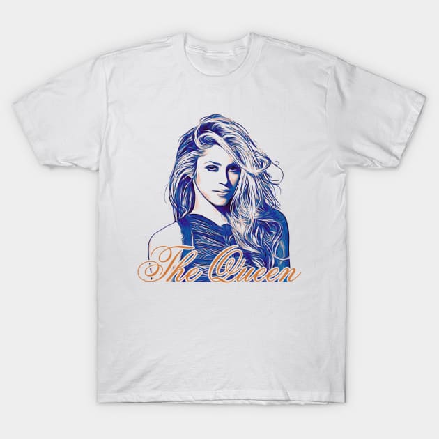 Colombian Queen of Pop T-Shirt by hitman514